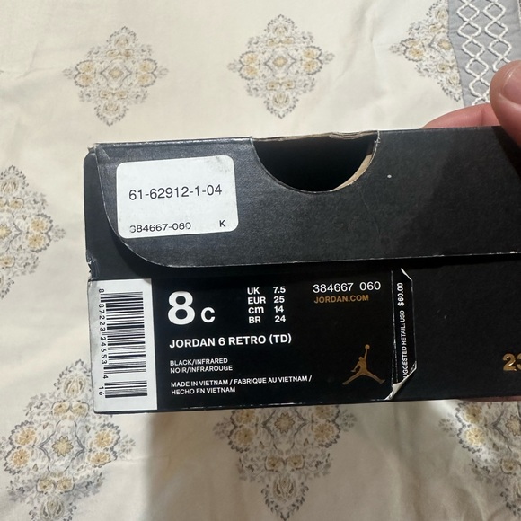 Jordan 6 Retro (TD) - Picture 3 of 3